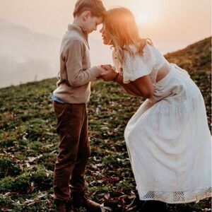 Anthropologie x Verb Agneza Lace Maxi Dress Size 2